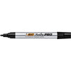 Bic - Rotulador Pro redondo mediano negro | 12 piezas