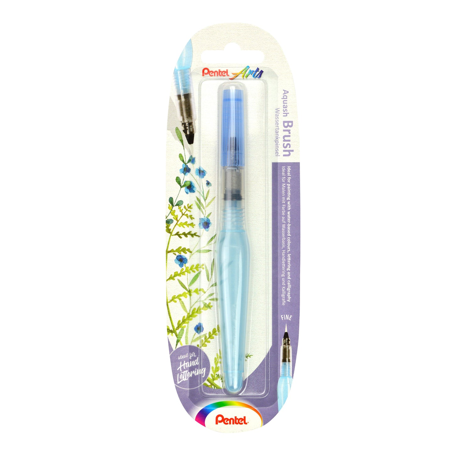 Pentel - Brushpen XFRH/1 aquash fein | 12 Stück