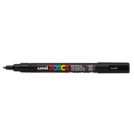 Posca - Paintmarker Uni PC fein schwarz