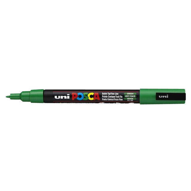 Posca -  Paintmarker uni  pc3m f donkergroen | 6 stuks