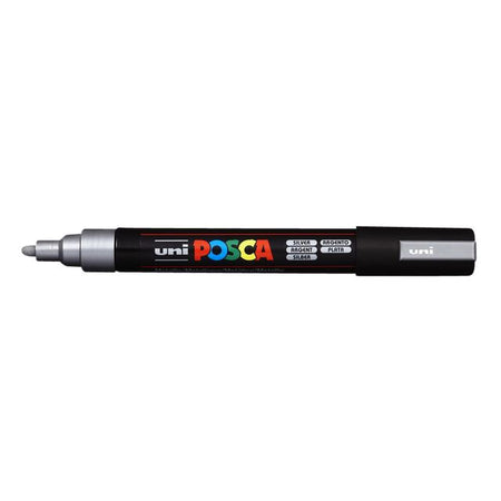 Posca -  Paintmarker uni  pc5m m zilver | 6 stuks