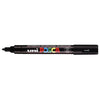 Posca - Paintmarker Uni PC5M negro medio | 6 piezas