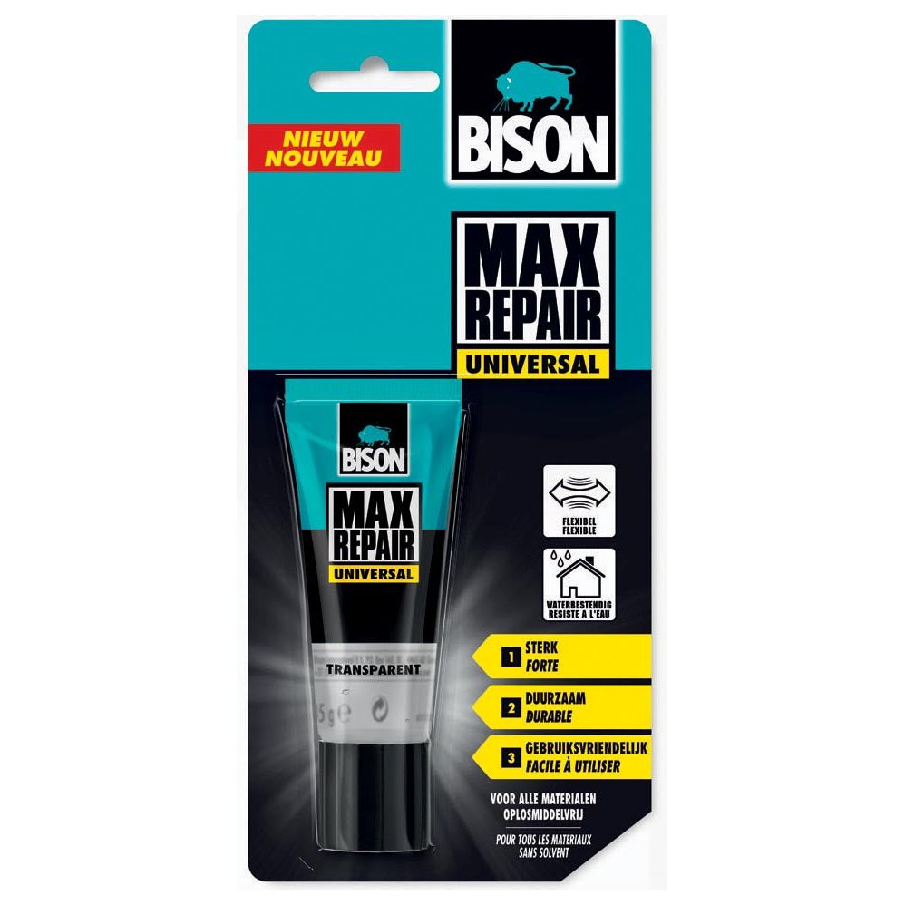 Bison - Bison Kleber Max Reparatur Universal, Blase mit Rohr von 45 g