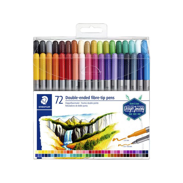 Staedtler - ColorStift double point fin + ultrafine | Endui une pièce de 72