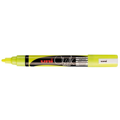 Uni-Ball – Kreidemarker Kreide rund 1,8–2,5 mm Fluorgelb