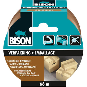 Bison -   verpakkingse Original, ft 50 mm x 66 m
