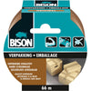 Bisonte - Confezione originale, piedi 50 mm x 66 m