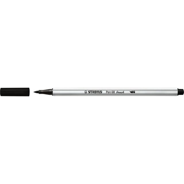 STABILO - BRUSSTIFT Pen 68/46 Black | 1 pièce