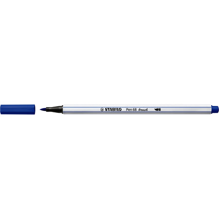Stabilo - Brushstick Pen 568/32 bleu outremer | 10 pièces