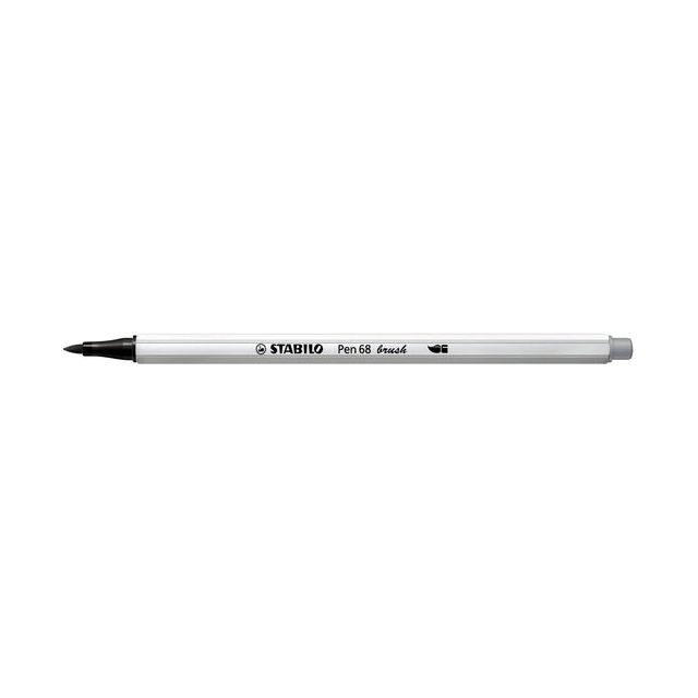 Stabilo - Brushstift Pen 568/95 koud grijs