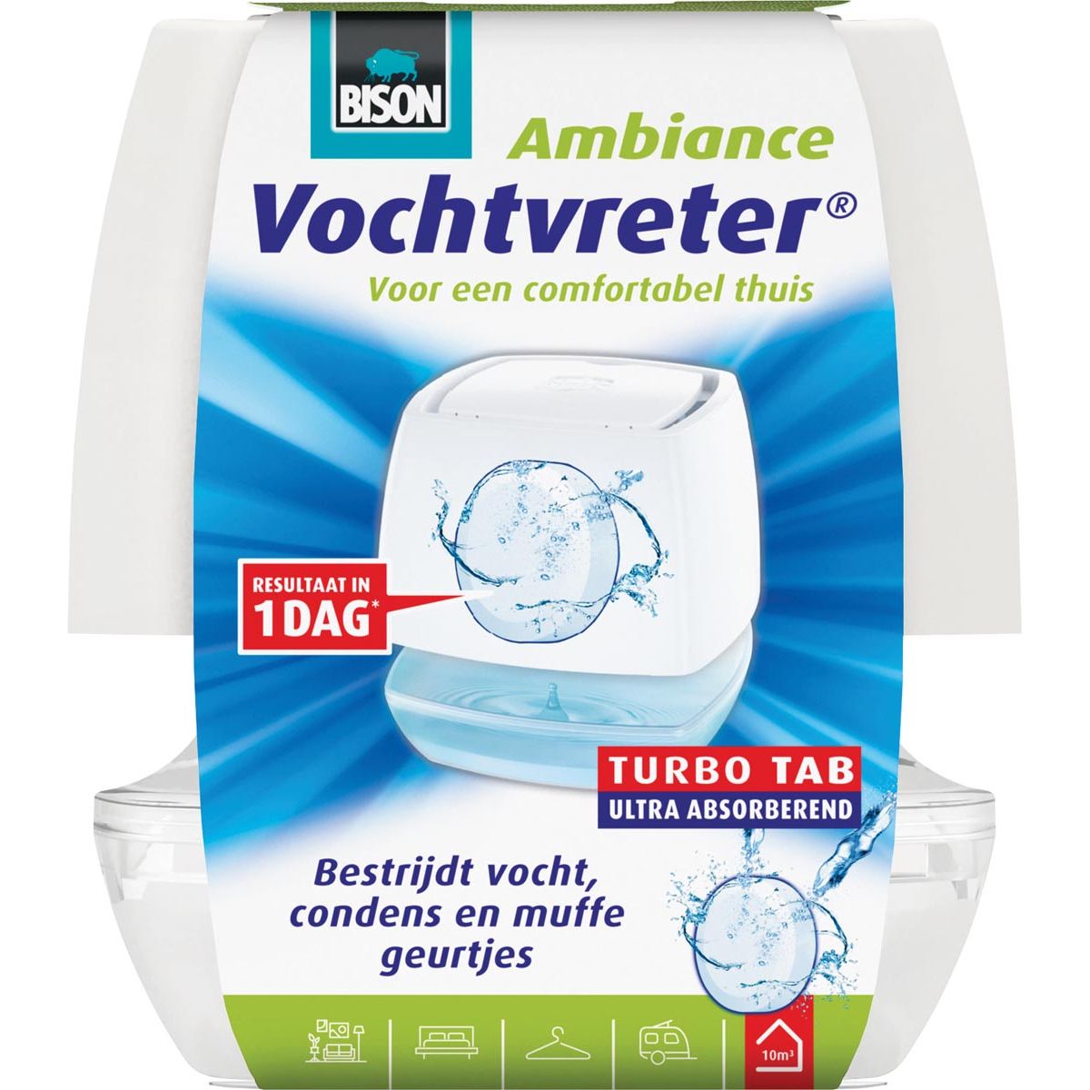 Bison - Bison navulbare ontvochtiger Ambiance, werkt met tabs van 100 gram