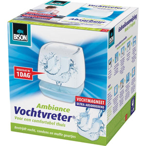Bison - refillable dehumidifier Ambiance, works with tabs of 450 grams