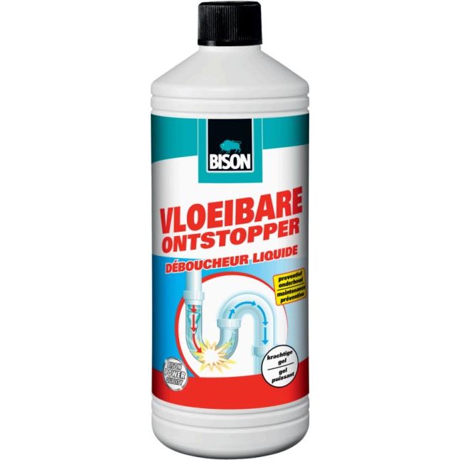 Bison -   vloeibare ontstopper, fles van 1 l
