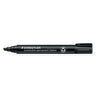 Staedtler - Felt-tip pen Lumocolor 350 permanent diagonal black | 10 pieces