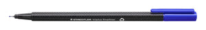 Staedtler - Fineliner Triplus 334 azul 0.3mm | 10 piezas
