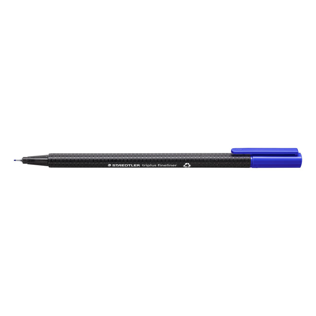 Staedtler -  Fineliner triplus 334 0.3mm blauw | 10 stuks