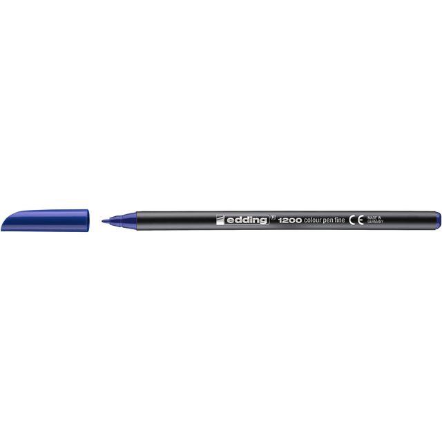 Edding - Fineliner 1200 003 azul fino | 10 piezas