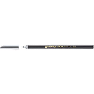 Edding - Fineliner 1200 054 argento metallizzato fine