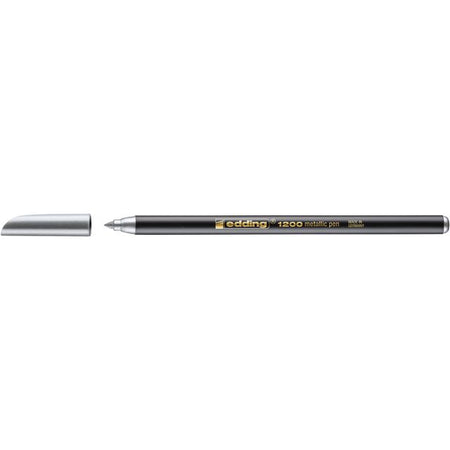 Edding -  Fineliner  1200 f metallic zilver | 10 stuks