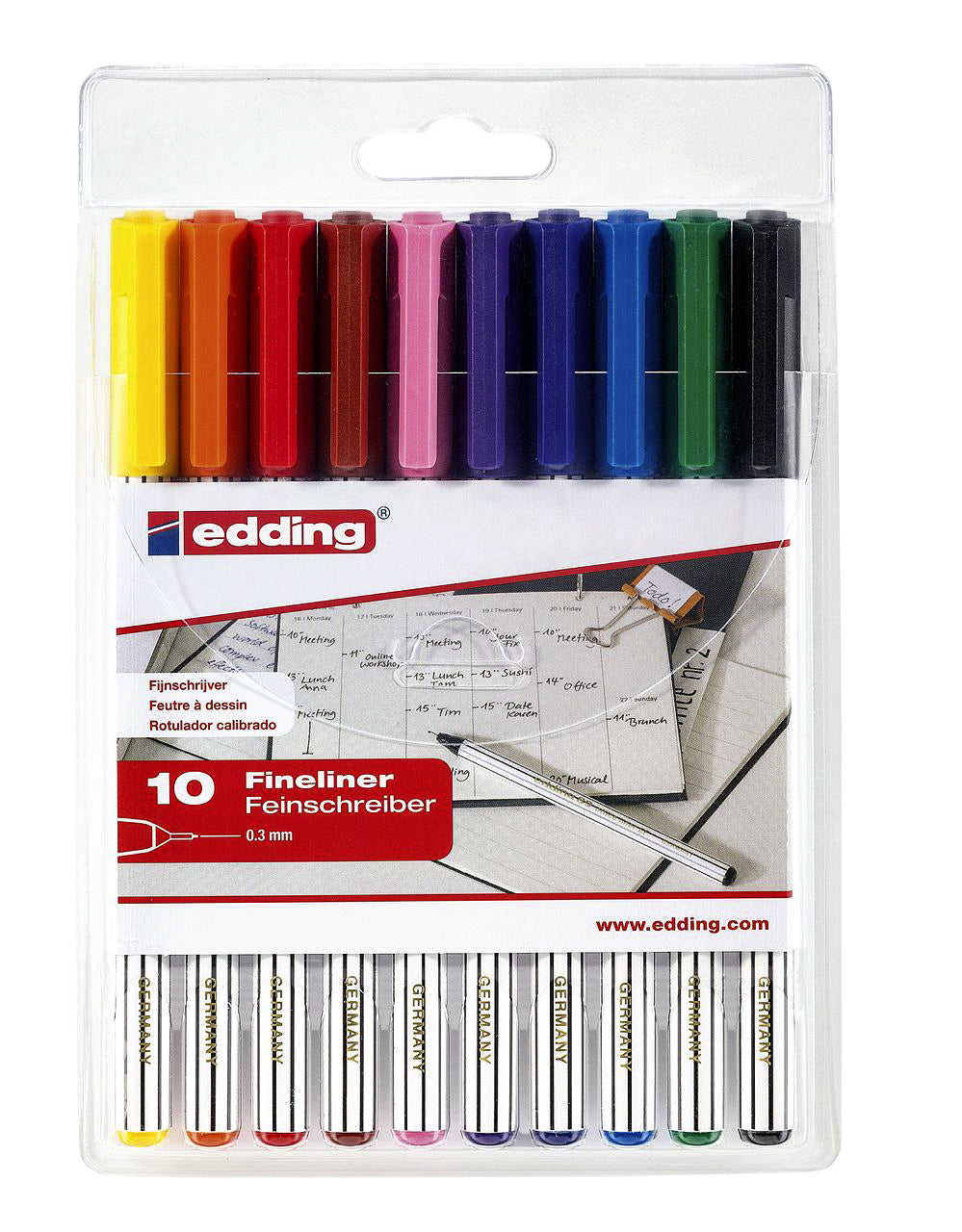 Edding -  Fineliner  89 f assorti