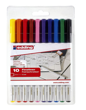 Edding -  Fineliner  89 f assorti