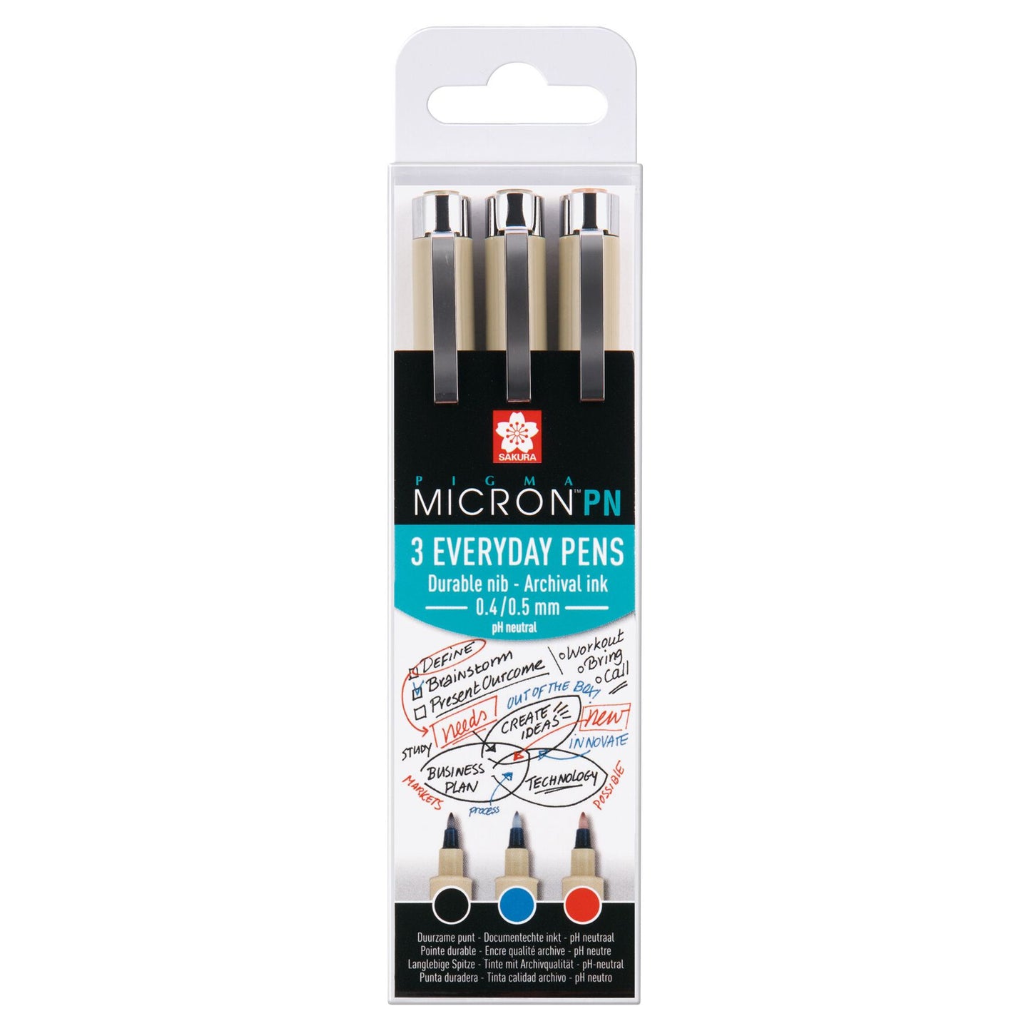 Sakura -  Fineliner pigma micron pn 0.4mm ass