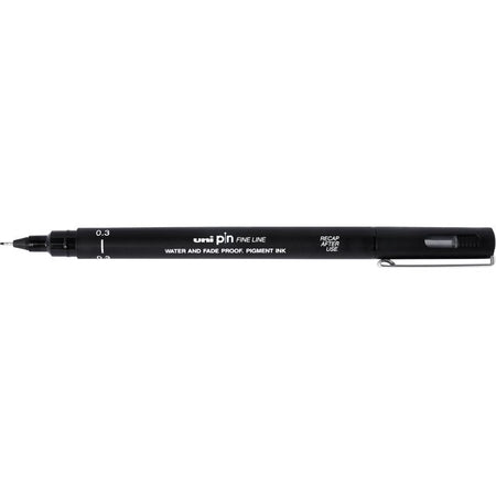 Uni-ball - Punta fineliner 0,3 mm nera