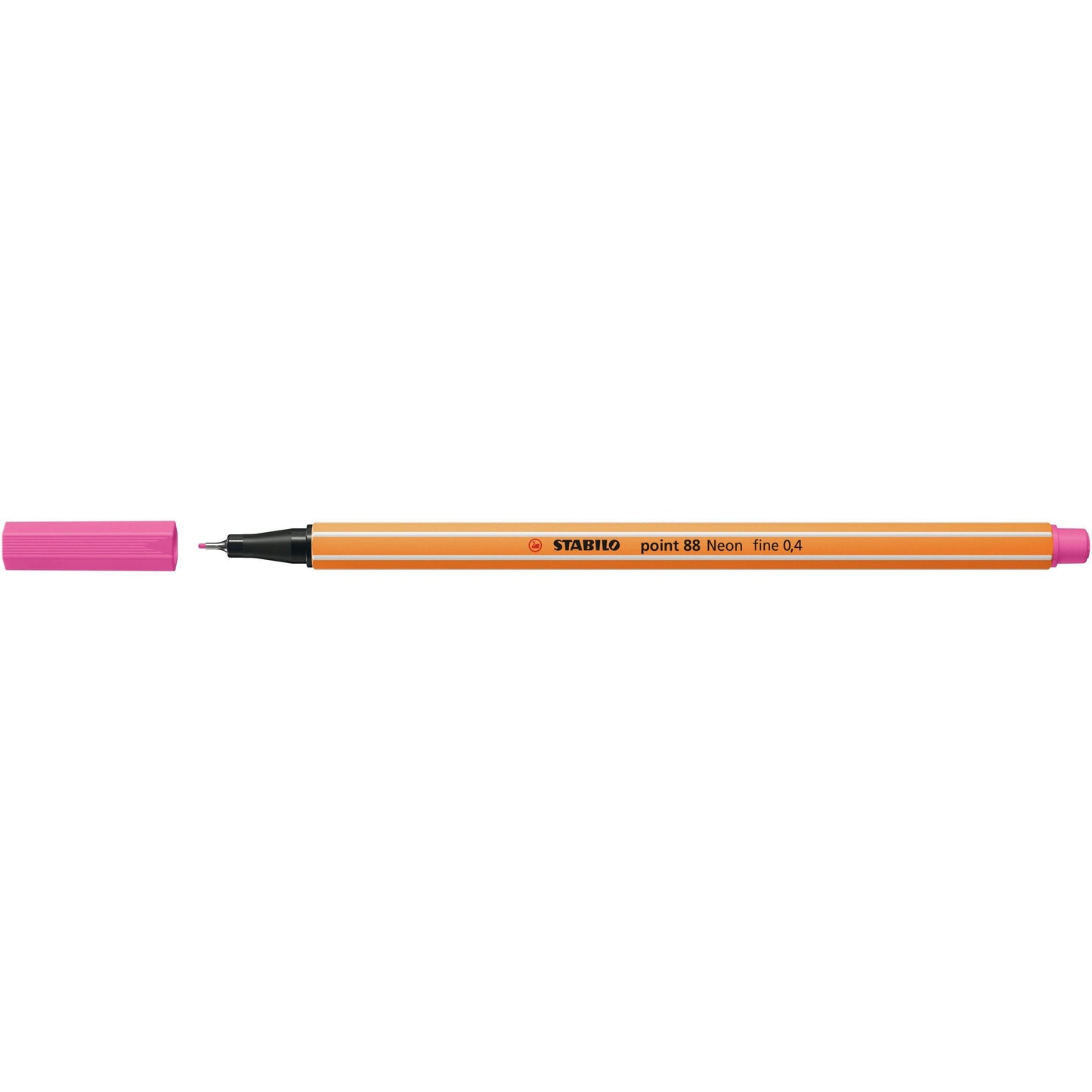 Stabilo -  point 88, premium fineliner 0.4 mm, neon roze, per stuk