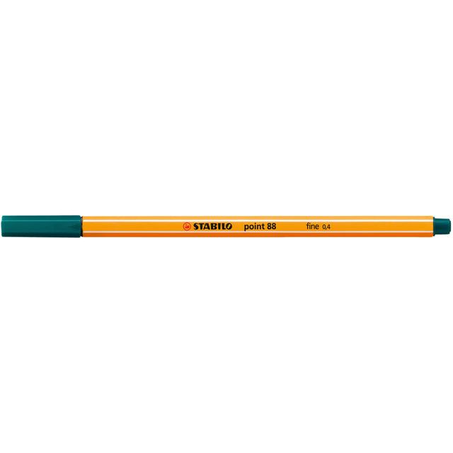 Stabilo - Fineliner Point 88/53 F Turquois Green | 1 pièce