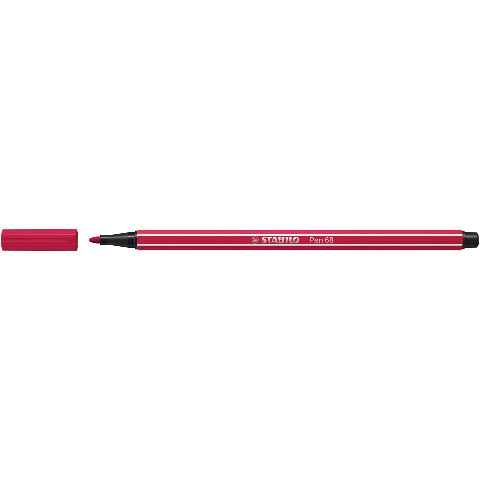 Stabilo - Felt-tip pen Pen 68/50 medium dark red