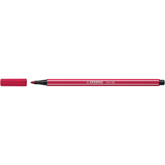 Stabilo - Felt-tip pen Pen 68/50 medium dark red