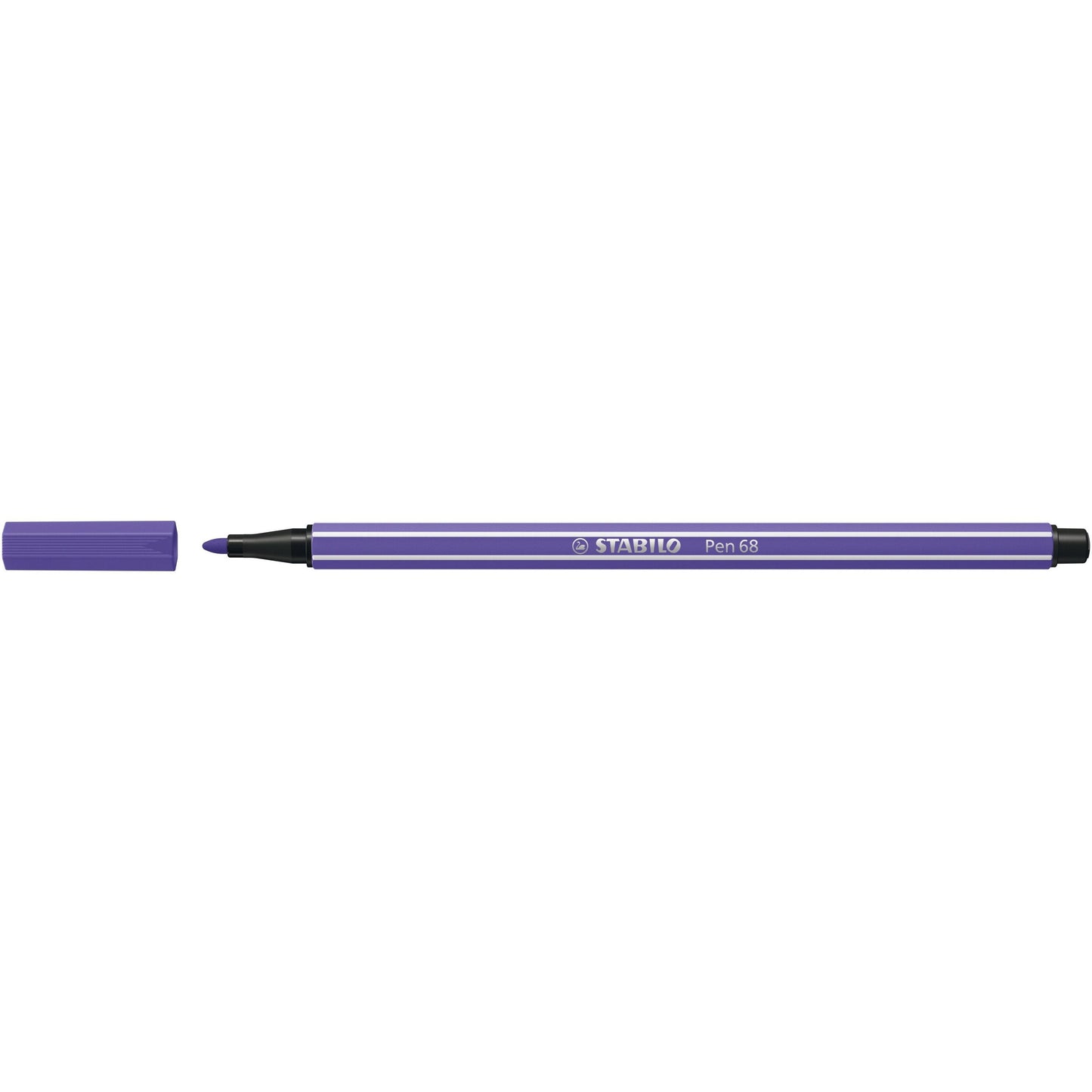 Stabilo -  Pen 68, premium viltstift, paars, per stuk | 10 stuks