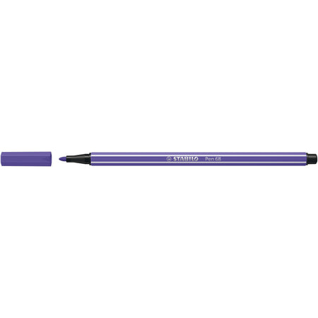 Stabilo -  Pen 68, premium viltstift, paars, per stuk