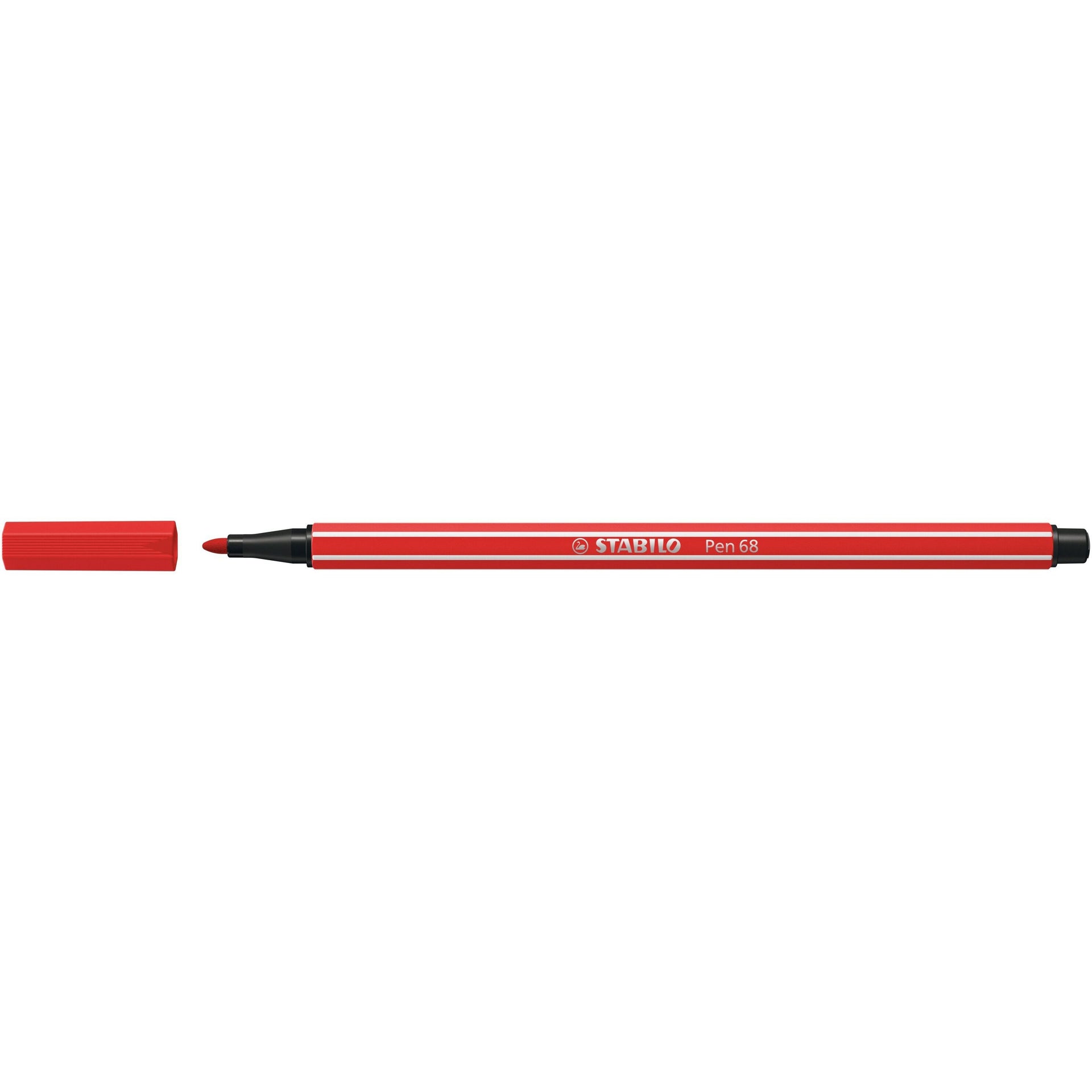 STABILO - Pennarello 68/48 medio rosso carminio
