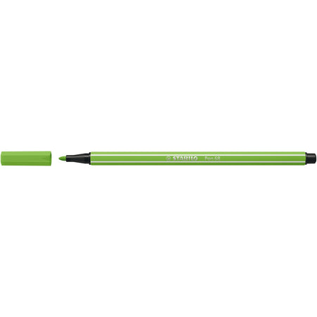 Stabilo - Feutre Stylo 68/33 moyen vert clair | 10 pièces