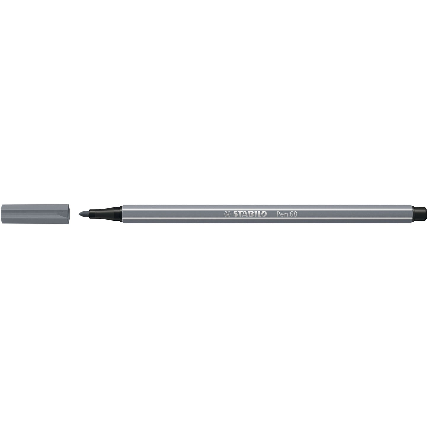 STABILO - Rotulador Pen 68/96 gris oscuro medio