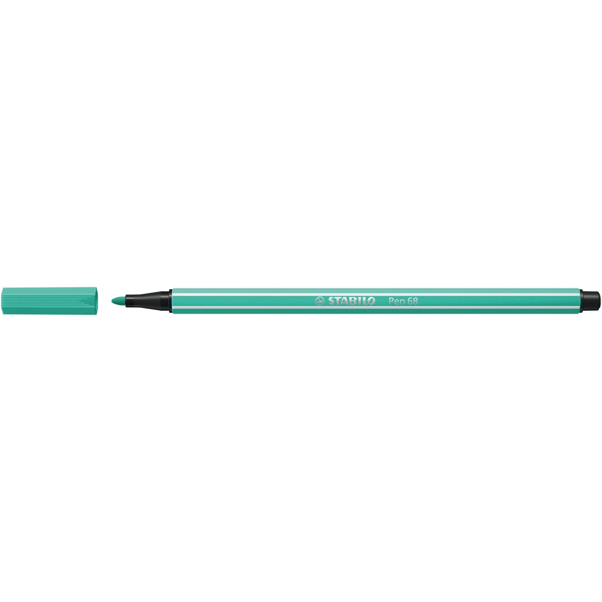 Stabilo - Felt-tip pen Pen 68/13 medium ice green | 10 pieces