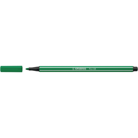 Stabilo -  Viltstift pen 68/36 m smaragdgroen | 10 stuks
