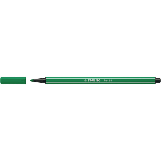Stabilo -  Pen 68, premium viltstift, smaragdgroen, per stuk