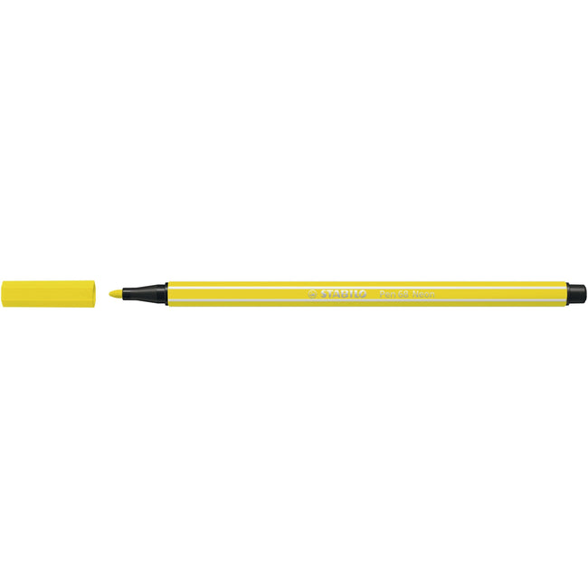Stabilo - Filzstift 68/024 mittel neongelb