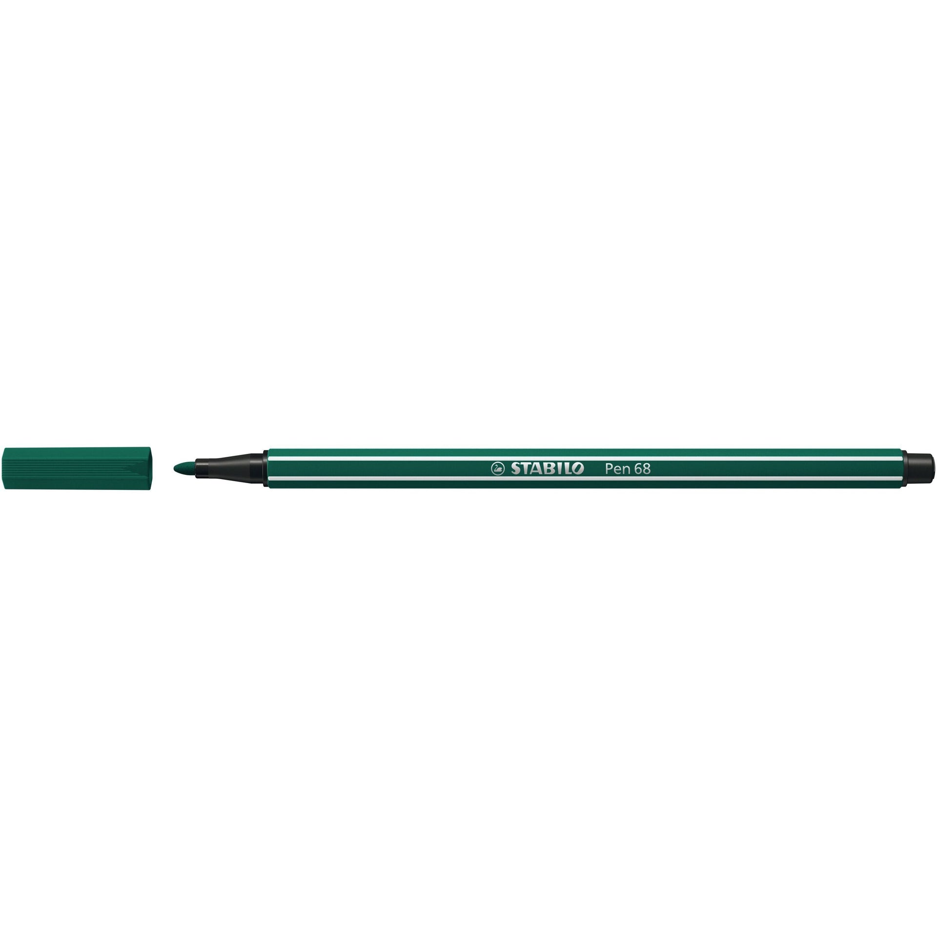 Stabilo - Pennarello Penna 68/53 verde turchese medio