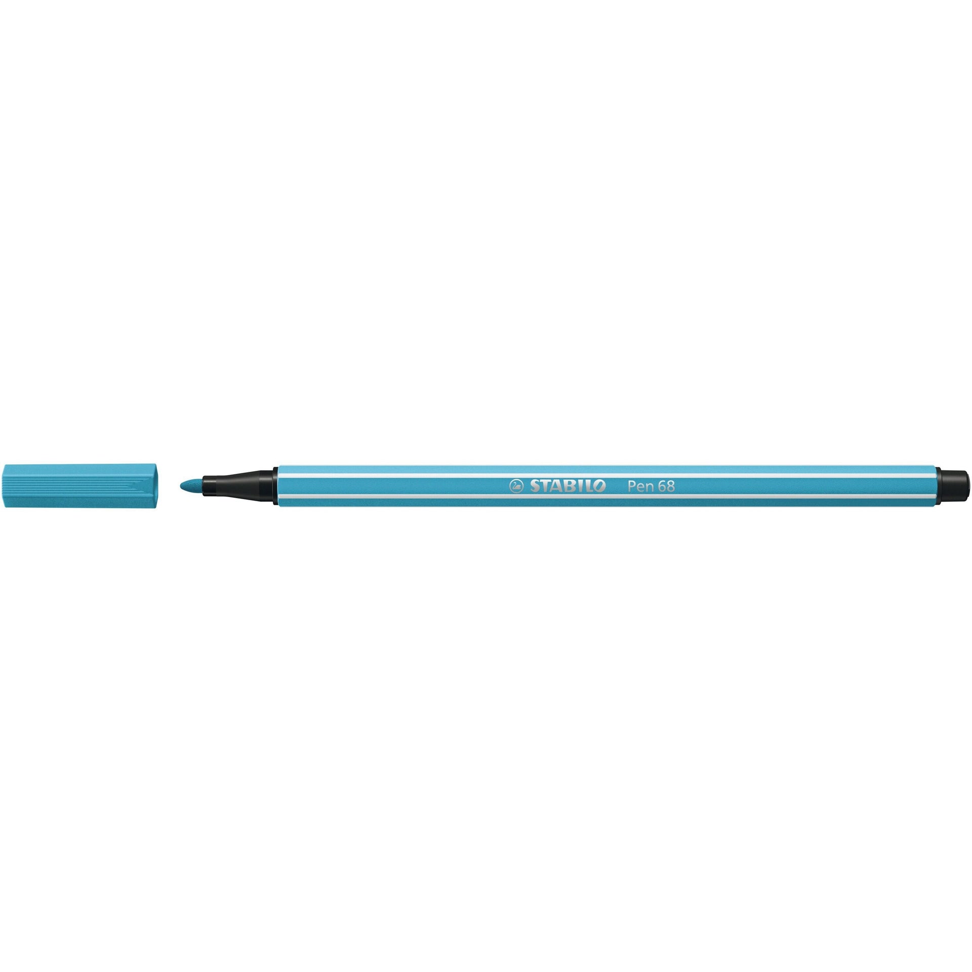 STABILO - Pennarello Penna 68/57 azzurro medio