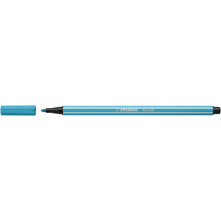 Stabilo -  Viltstift pen 68/57 m azuurblauw | 10 stuks