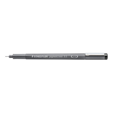 Staedtler -  Fineliner pigment 308 0.3mm zwart | 10 stuks