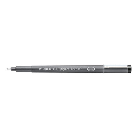 Staedtler -  Fineliner pigment 308 0.7mm zwart | 10 stuks