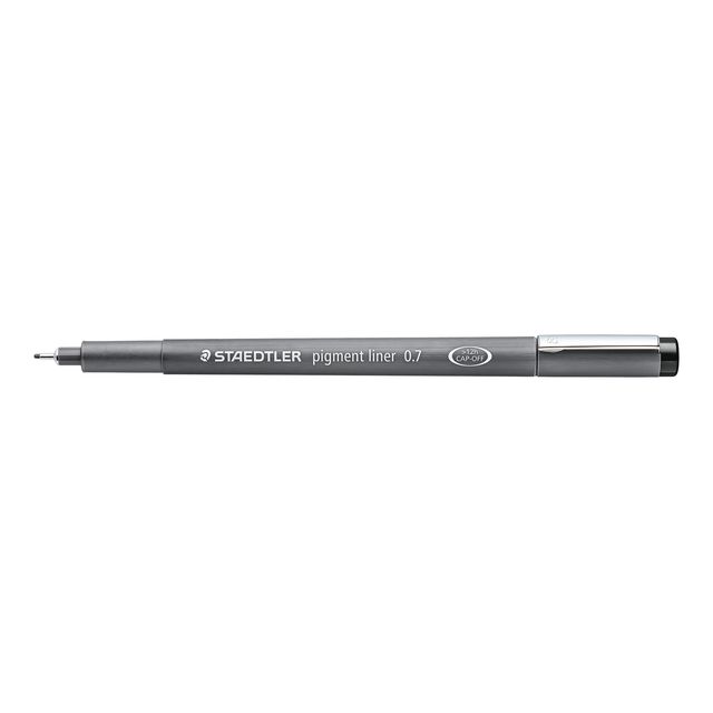 Staedtler - Fineliner Pigmento 308 nero 0,7 mm | 10 pezzi