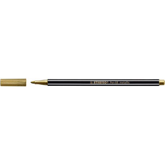 Stabilo -  Pen 68 metallic, premium viltstift, koper, per stuk