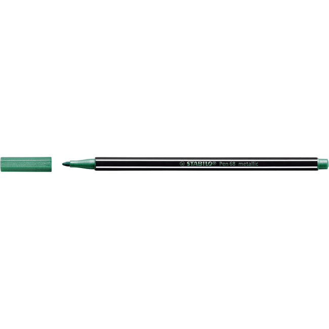 Stabilo -  viltstift Pen 68 Metallic, groen