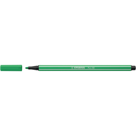 Stabilo - Feutre 68/16 vert émeraude moyen clair | 10 pièces