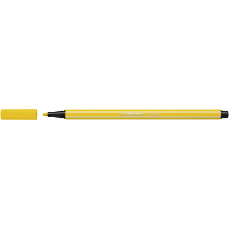 Stabilo - Feutre Pen 68/24 jaune citron moyen | 10 pièces